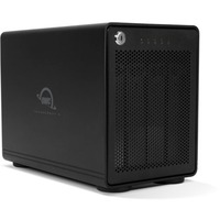 OWC ThunderBay 4 RAID array di dischi Tower Nero, Disk enclosure Nero, HDD, 3,9 kg, Tower, Nero