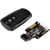 SilverStone ES02-USB telecomando RF Wireless PC Pulsanti Nero, PC, RF Wireless, Pulsanti, Nero