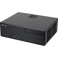 SilverStone Grandia GD05 HTPC Nero Nero, HTPC, PC, Nero, DTX, micro ATX, Mini-ITX, Alluminio, Plastica, SECC, Casa/ufficio, Vendita al dettaglio