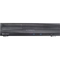 SilverStone ML03 HTPC Nero, Alloggiamento desktop Nero, HTPC, PC, Nero, micro ATX, Mini-ATX, Mini-ITX, Alluminio, Plastica, SECC, 440 mm