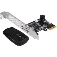 SilverStone SST-ES02-PCIe, Telecomando Nero