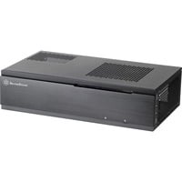 SilverStone SST-ML06B computer case Nero, Case HTPC Nero, PC, Nero, Mini-ITX, Alluminio, Acciaio, 80 mm, 120 mm