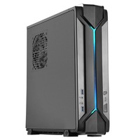 SilverStone SST-RVZ03B-ARGB computer case Basso profilo (Slimline - stilizzato) Nero Nero, Basso profilo (Slimline - stilizzato), PC, Nero, Mini-DTX, Mini-ITX, Plastica, Acciaio, Blu, Verde, Rosso