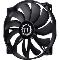 Thermaltake Pure 20 Case per computer Ventilatore 20 cm Nero, Ventola Nero, Ventilatore, 20 cm, 800 Giri/min, 28,2 dB, 129,639 pdc/min, Nero