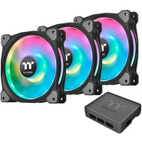 Thermaltake Riing Duo 14 LED RGB Premium Edition Case per computer Ventilatore Nero Nero, Ventilatore, 500 Giri/min, 1400 Giri/min, 26,2 dB, 60,87 pdc/min, Nero
