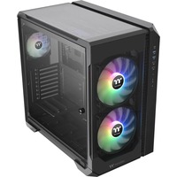 Thermaltake View 51 TG ARGB Midi Tower Nero, Chassis Tower Nero, Midi Tower, PC, Nero, ATX, EATX, micro ATX, Mini-ITX, Acciaio, Giocare
