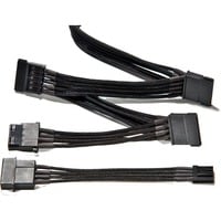 be quiet! CM-30750 0,7 m, Cavo Nero, 0,7 m, SATA a 15 pin, Molex (4-pin), Nero, Dark Power Pro 8- , Straight Power E9- , Pure Power L8- / Power Zone, 86 mm