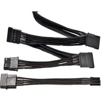 be quiet! CM-61050 1 m, Cavo Nero, 1 m, Molex (4-pin), Nero, Dark Power Pro 8- , Straight Power E9- , Pure Power L8- / Power Zone, 86 mm, 230 mm