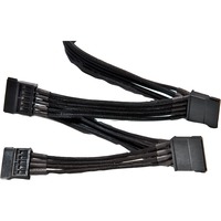 be quiet! CS-3640 0,6 m, Cavo Nero, 0,6 m, 4 x SATA 15 pin, Nero, Dark Power Pro 8- , Straight Power E9- , Pure Power L8- / Power Zone, 86 mm, 230 mm