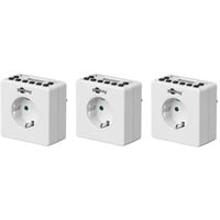 goobay 55542 presa intelligente 3600 W Bianco bianco, Cablato, Interno, Bianco, IP20, CE, WEEE, GS: TÜV Süd, 3600 W