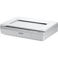 Epson WorkForce DS-50000 bianco/grigio, 600 x 600 DPI, 16 bit, 48 bit, 4 sec/pagina, Scanner piano, Bianco