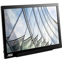 Image of 01 Series I1601FWUX Monitor PC 39,6 cm (15.6") 1920 x 1080 Pixel Full HD LED Argento, Nero