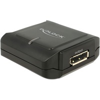 DeLOCK 11464 adattatore per inversione del genere dei cavi Displayport 20 pin, DC 5V Displayport 20 pin Nero, Estensione di grafica Nero, Displayport 20 pin, DC 5V, Displayport 20 pin, Nero