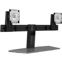 Dell Supporto per doppio monitor - MDS19, Supporto per pavimento Nero, 6 kg, 48,3 cm (19"), 68,6 cm (27"), 100 x 100 mm, Regolazione altezza, Alluminio, Nero