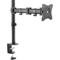 Digitus Morsetto universale monitor singolo, Base per monitor Nero, Morsa, 8 kg, 38,1 cm (15"), 68,6 cm (27"), 100 x 100 mm, Nero