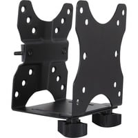 Digitus Sostegno multifunzionale Mini Desktop PC, Supporto Morsa, 5 kg, 75 x 75 mm, 100 x 100 mm, Nero