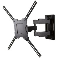 Ergotron 45-385-223 Supporto TV a parete 160 cm (63") Nero, Montaggio a parete Nero, 94 cm (37"), 160 cm (63"), 200 x 200 mm, 600 x 400 mm, 0 - 20°, Nero