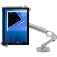 Ergotron 45-460-026 carrello e supporto multimediale Argento, Backup argento, Supporto multimediale, Argento, 2,3 kg, 20,1 cm (7.9"), 33 cm (13"), 75 x 75,100 x 100 mm