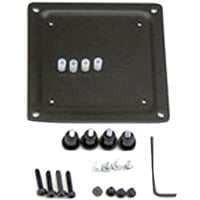 Ergotron 75 mm to 100 mm Conversion Plate Kit, Adattatore Nero, 500 g, VESA 75 x 75 mm / 100 x 100 mm