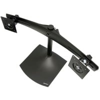 Image of DS Series DS100 Dual Monitor Desk Stand, Horizontal 61 cm (24") Nero Scrivania