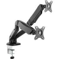ICY BOX IB-MS304-T 68,6 cm (27") Nero Scrivania, Base per monitor Nero, Morsa, 13 kg, 68,6 cm (27"), 75 x 75 mm, 100 x 100 mm, Nero