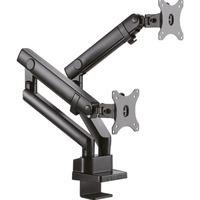 ICY BOX IB-MS314-T 81,3 cm (32") Nero Scrivania, Base per monitor Nero, Morsa, 16 kg, 81,3 cm (32"), 75 x 75 mm, 100 x 100 mm, Nero