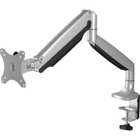 ICY BOX IB-MS503-T 81,3 cm (32") Nero, Argento Scrivania, Base per monitor argento, Morsa, 8 kg, 81,3 cm (32"), 75 x 75 mm, 100 x 100 mm, Nero, Argento