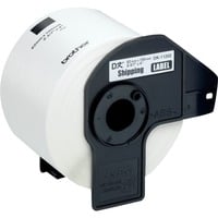 Brother DK-11202 nastro per etichettatrice Nero su bianco, Nastro di scrittura Nero su bianco, 300 pz, DK, Bianco, Termica diretta, Cina