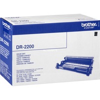 Brother DR-2200 tamburo per stampante Originale 1 pz Originale, FAX-2840, FAX-2845, FAX-2940, HL-2130, HL-2135W, HL-2240D, HL-2240, HL-2250DN, HL-2270DW,..., 1 pz, 12000 pagine, Stampa laser, Nero