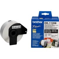Brother Etichette per indirizzi grandi, Nastro di scrittura Nero su bianco, 400 pz, DK, Bianco, Termica diretta, Brother