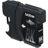 Brother LC1100BK cartuccia d'inchiostro 1 pz Originale Nero Nero, 1 pz, 450 pagine, Confezione singola, Vendita al dettaglio