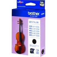 Brother LC127XLBK cartuccia d'inchiostro 1 pz Originale Nero Nero, 1 pz, 1200 pagine, Confezione singola