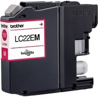Brother LC22EM cartuccia d'inchiostro 1 pz Originale Magenta Magenta, 1 pz, 1200 pagine, Confezione singola