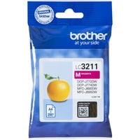 Brother LC3211M cartuccia d'inchiostro 1 pz Originale Magenta Magenta, 1 pz, 200 pagine, Confezione singola