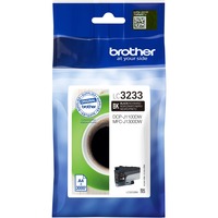 Brother LC3233BK cartuccia d'inchiostro 1 pz Originale Nero Nero, 1 pz, 3000 pagine, Confezione singola