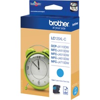 Brother LC-125XLC cartuccia d'inchiostro 1 pz Originale Ciano Ciano, 1 pz, 1200 pagine, Confezione singola