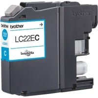 Brother LC-22EC cartuccia d'inchiostro 1 pz Originale Ciano 1200 pagine, 1 pz