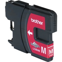 Brother LC-980M cartuccia d'inchiostro 1 pz Originale Magenta Inchiostro a base di pigmento, 1 pz, Vendita al dettaglio