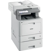 Brother MFC-L9570CDWT stampante multifunzione Laser A4 2400 x 600 DPI 31 ppm Wi-Fi grigio, Laser, Stampa a colori, 2400 x 600 DPI, A4, Stampa diretta, Bianco