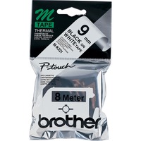 Brother MK221 nastro per etichettatrice Nero su bianco M Nero su bianco, M, Brother, P-touch, PT-55, PT-60, PT-65, PT-75, PT-80, PT-90, PT-85, PT-110, PT-BB4, 9 mm, 8 m