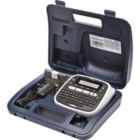 Brother P-touch D200WNVP stampante per etichette (CD) Trasferimento termico 180 x 180 DPI 20 mm/s TZe QWERTY, Stampa etichette QWERTY, TZe, Trasferimento termico, 180 x 180 DPI, 20 mm/s, Blu, Bianco