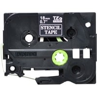 Brother STE-141 nastro per etichettatrice TZ/TZe, Nastro di scrittura 1 pz, TZ/TZe, Nero, Cina, 5 anno/i, 1,8 cm