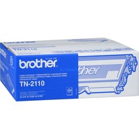 Brother TN-2110 cartuccia toner 1 pz Originale Nero 1500 pagine, Nero, 1 pz, Vendita al dettaglio