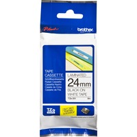 Brother TZE251 nastro per etichettatrice Nero su bianco TZe, Nastro di scrittura Nero su bianco, TZe, Bianco, 2,4 cm, 8 m