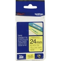 Brother TZE651 nastro per etichettatrice, Nastro di scrittura Giallo, 8 m, 24 mm