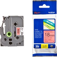 Brother TZE-441 nastro per etichettatrice Nero su rosso, Nastro di scrittura Nero su rosso, TZe, Grigio, Trasferimento termico, Filippine, 5 anno/i