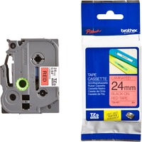 Brother TZE-451 nastro per etichettatrice Nero su rosso TZ, Nastro di scrittura Nero su rosso, TZ, Filippine, 5 anno/i, Brother, 2,4 cm