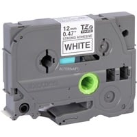 Brother TZE-S231 nastro per etichettatrice Nero su bianco TZ, Nastro di scrittura Nero su bianco, TZ, Nero, Trasferimento termico, Filippine, 5 anno/i
