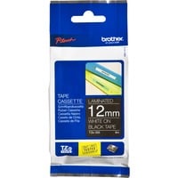 Brother TZe-335 nastro per etichettatrice Bianco su nero, Nastro di scrittura Bianco su nero, TZe, 1,2 cm, 8 m, 1,2 cm