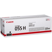 Canon 055H cartuccia toner 1 pz Originale Nero 7600 pagine, Nero, 1 pz